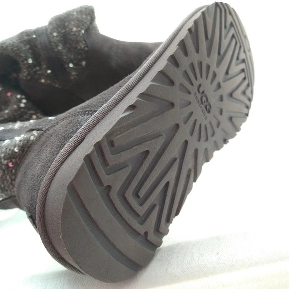 UGG Camaya Knit Suede Grey Boot EUC ❤️ - Picture 4 of 16